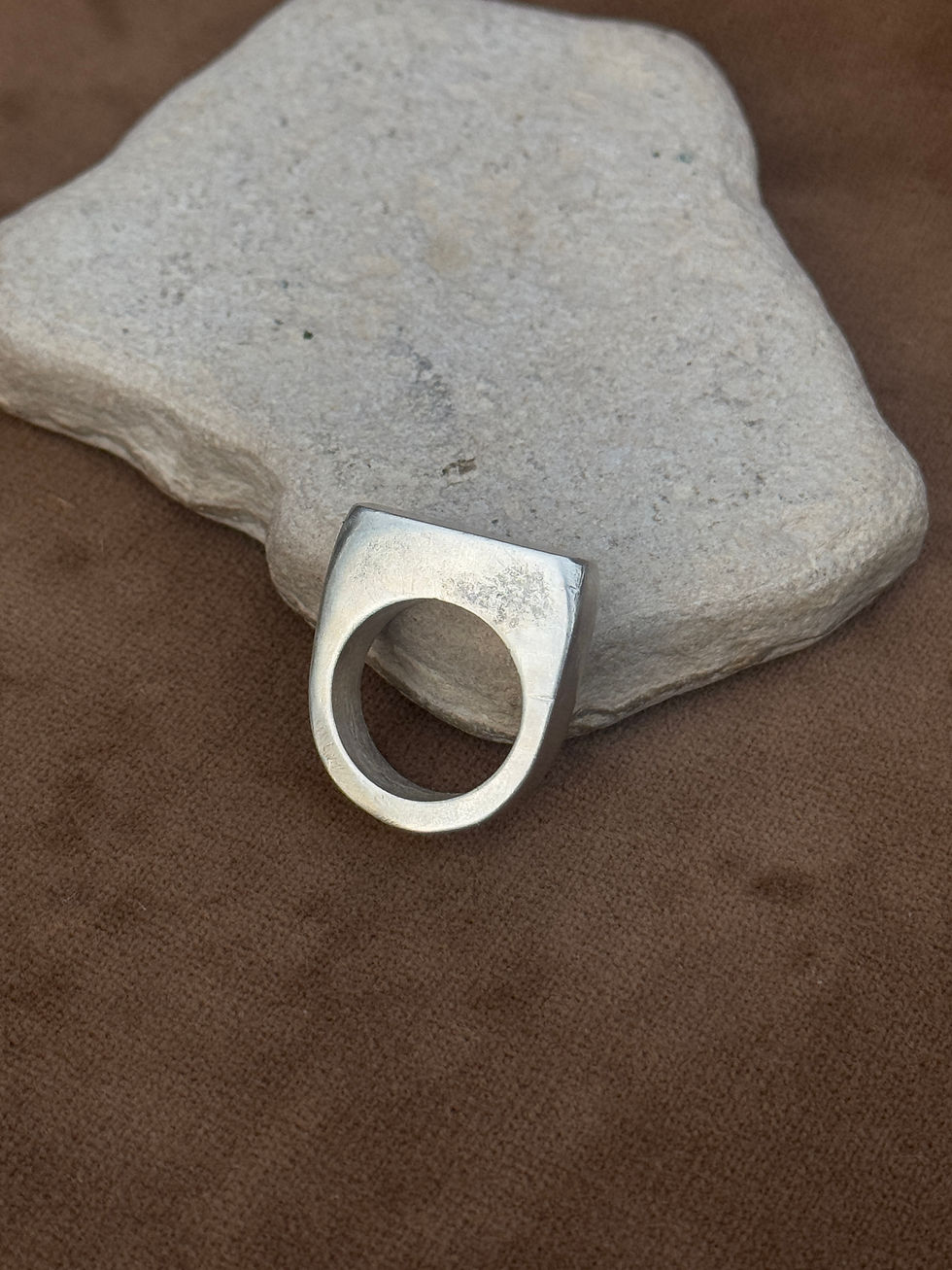 Thumbnail: Oversized Square Ring