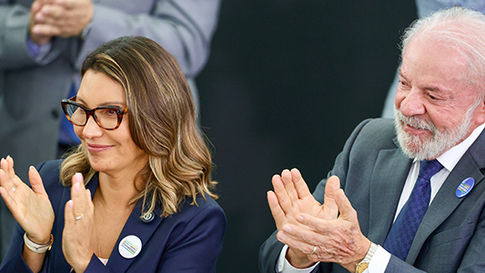 Lula e Janja participam de almoço com Gilberto Gil e Flora em Salvador