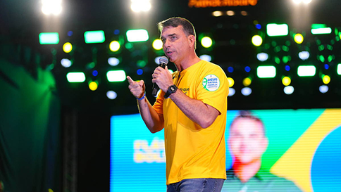 PL agenda ato de Flávio Bolsonaro na Avenida Paulista durante o 7 de Setembro