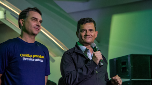 Moro lança pré-candidatura ao governo do Paraná e reforça aliança com Flávio Bolsonaro