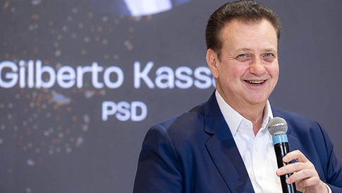 Kassab é anunciado como vice de Caiado em articulação para a disputa presidencial de 2026