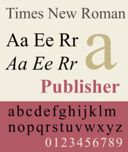 times new roman