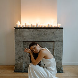 Professionele fotoshoot in creatieve setting met natuurlijk lich