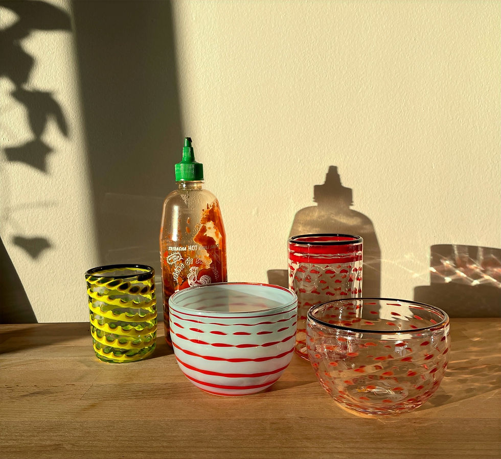 Funky Cup and Bowl Set