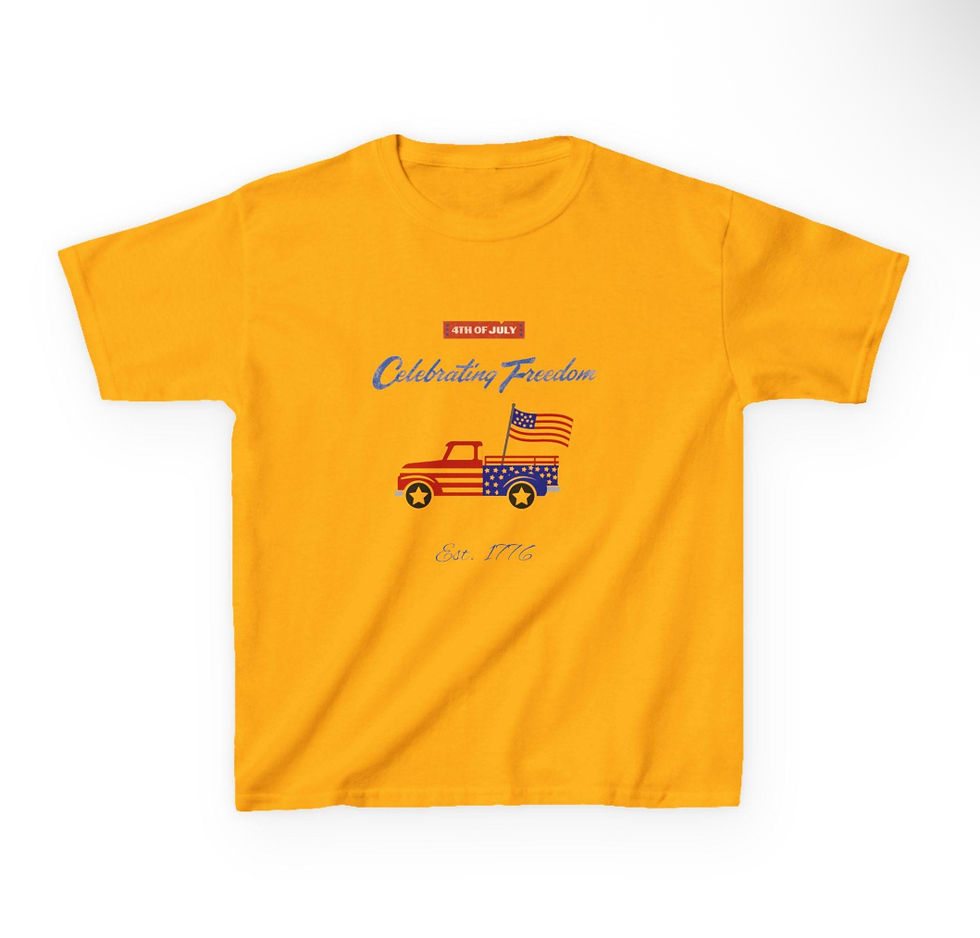 Thumbnail: Celebrating Freedom Kids Tee