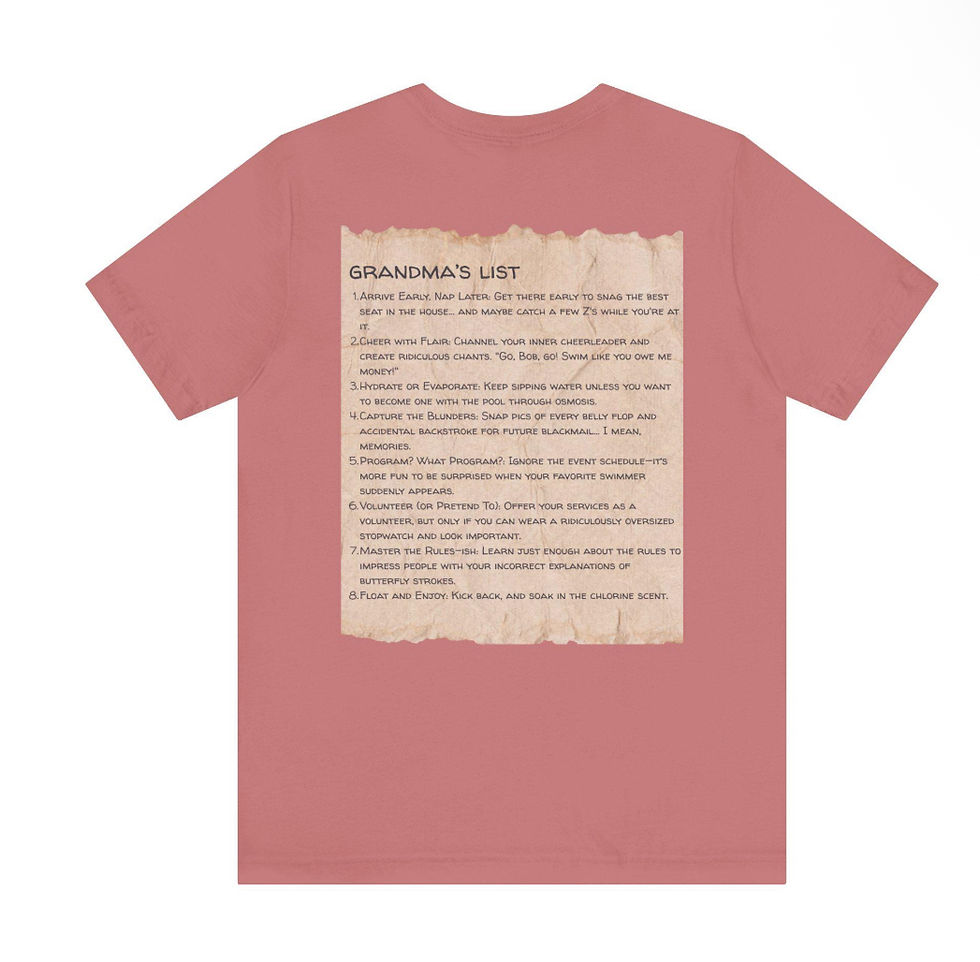 Thumbnail: Charming Swim Grandma Tee