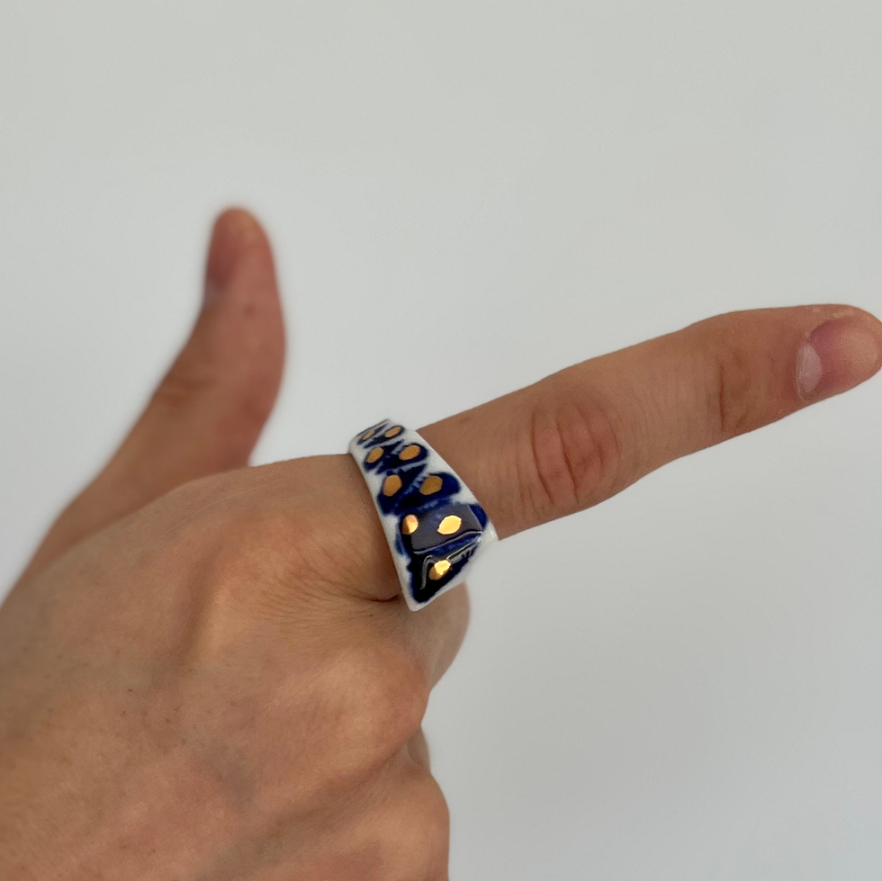 Thumbnail: Porcelain Ring