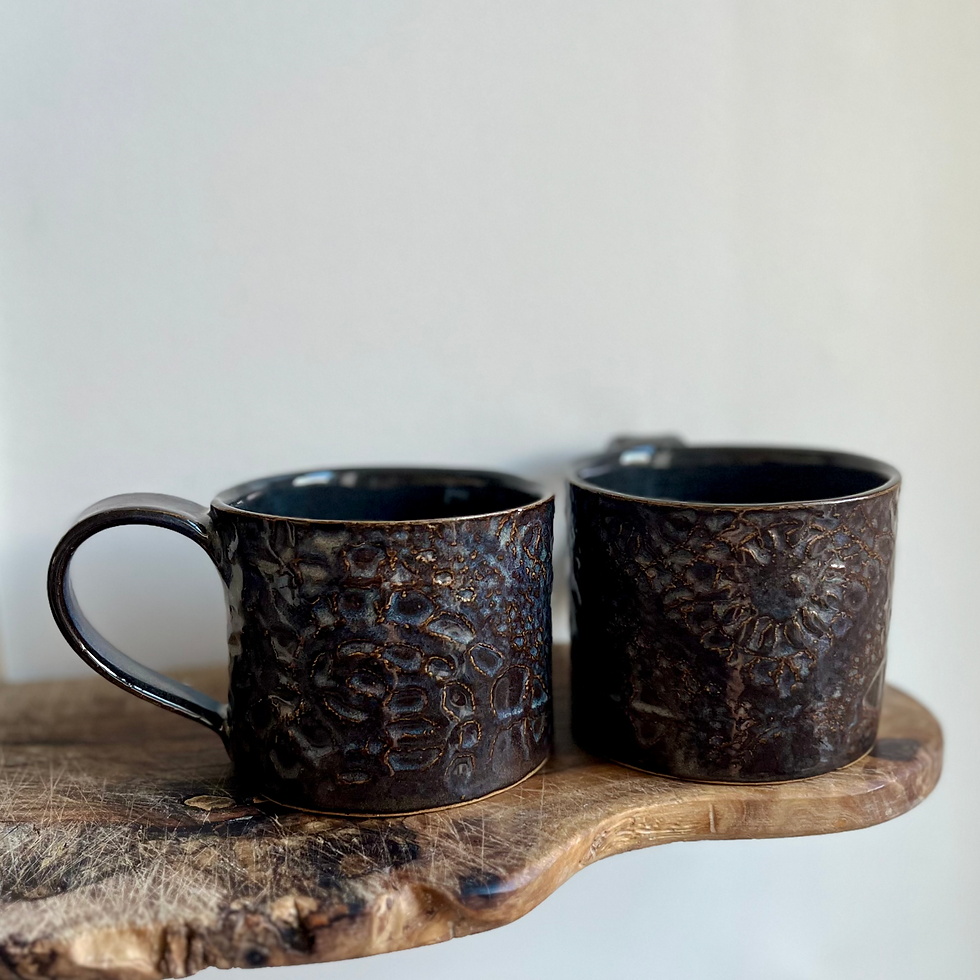 Thumbnail: Lace Mugs - Straight Sides