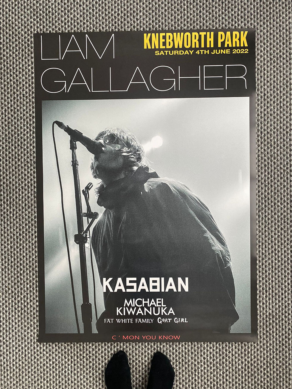 Thumbnail: Liam Gallagher Knebworth  Posters