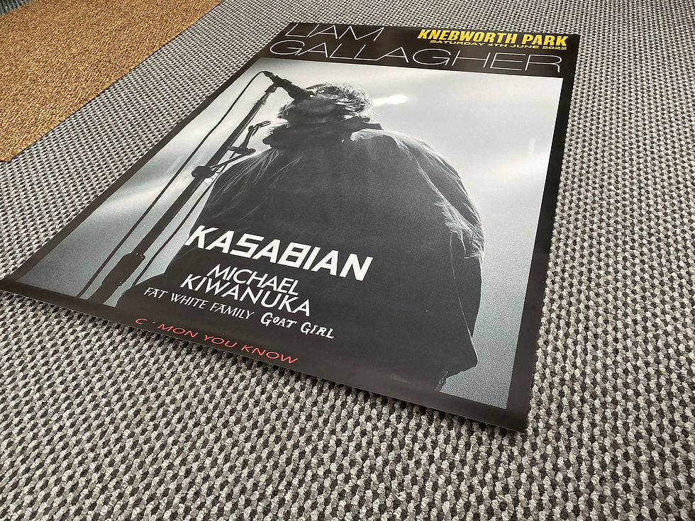 Thumbnail: Liam Gallagher Knebworth  Posters
