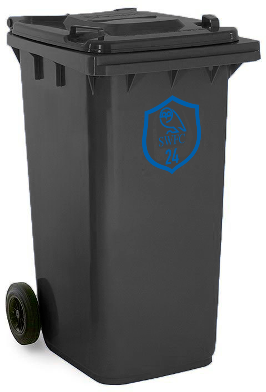 Thumbnail: Sheffield Wednesday Bin Decal Vinyl Stickers