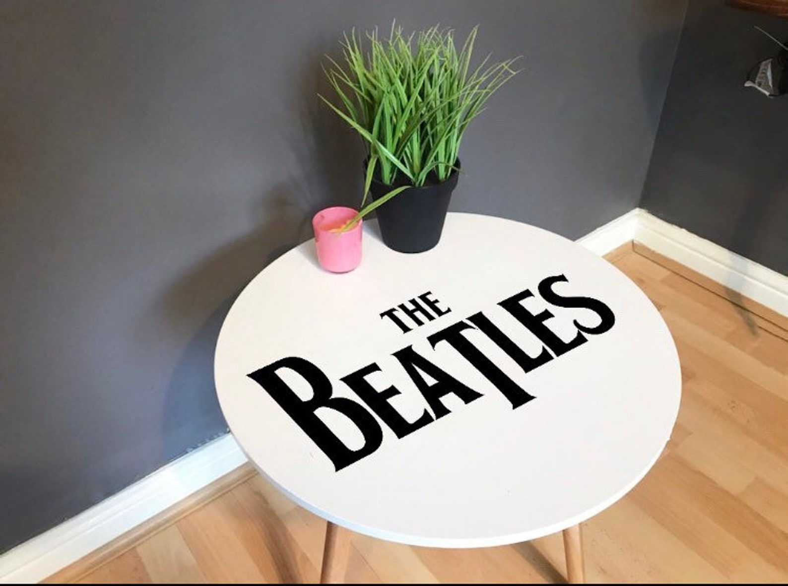 The Beatles Side Table