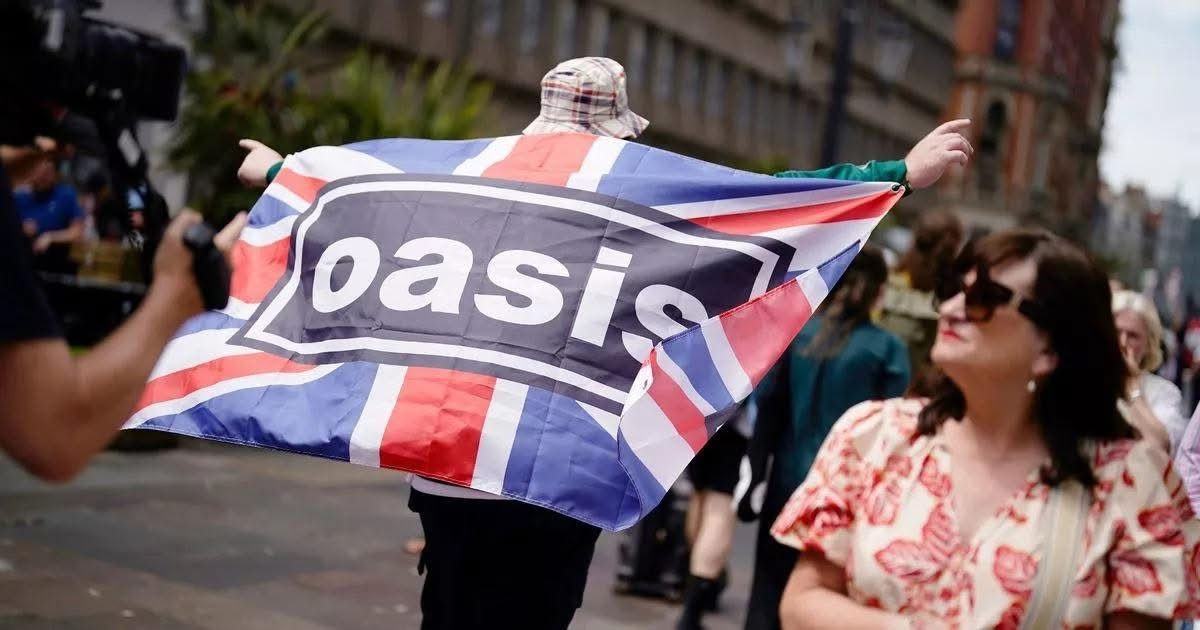 Oasis Union Jack flag 3x5ft