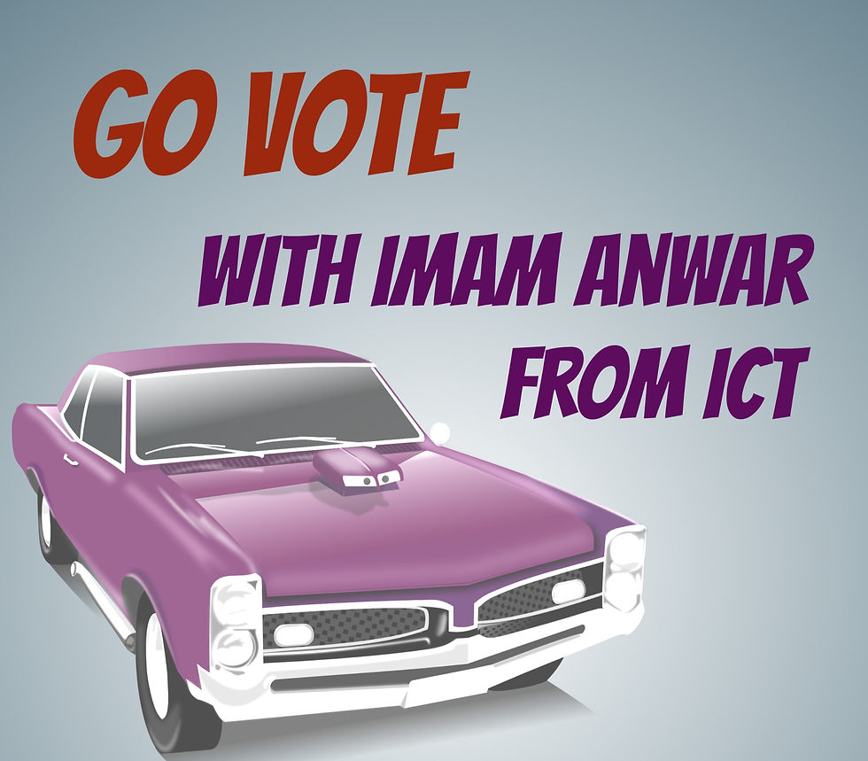 Vote with Imam Anwar