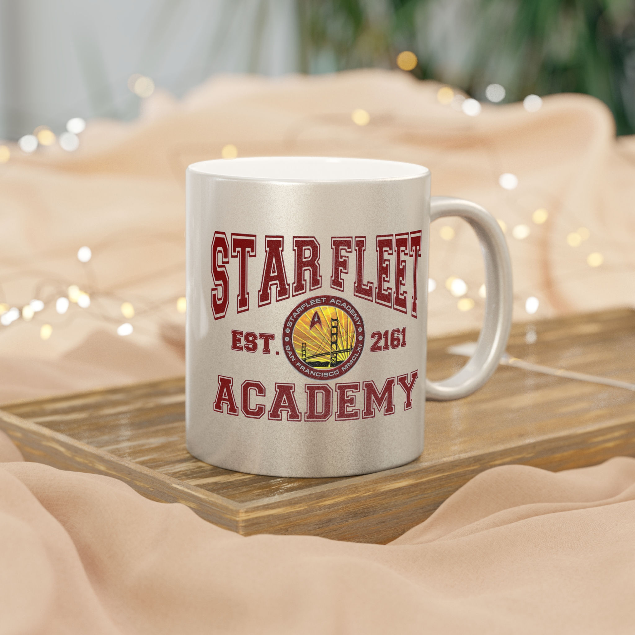 Starfleet Academy Silver Coffee Mug