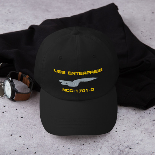 USS Enterprise (NCC-1701-D) Embroidered Hat VikingWarriorDesign