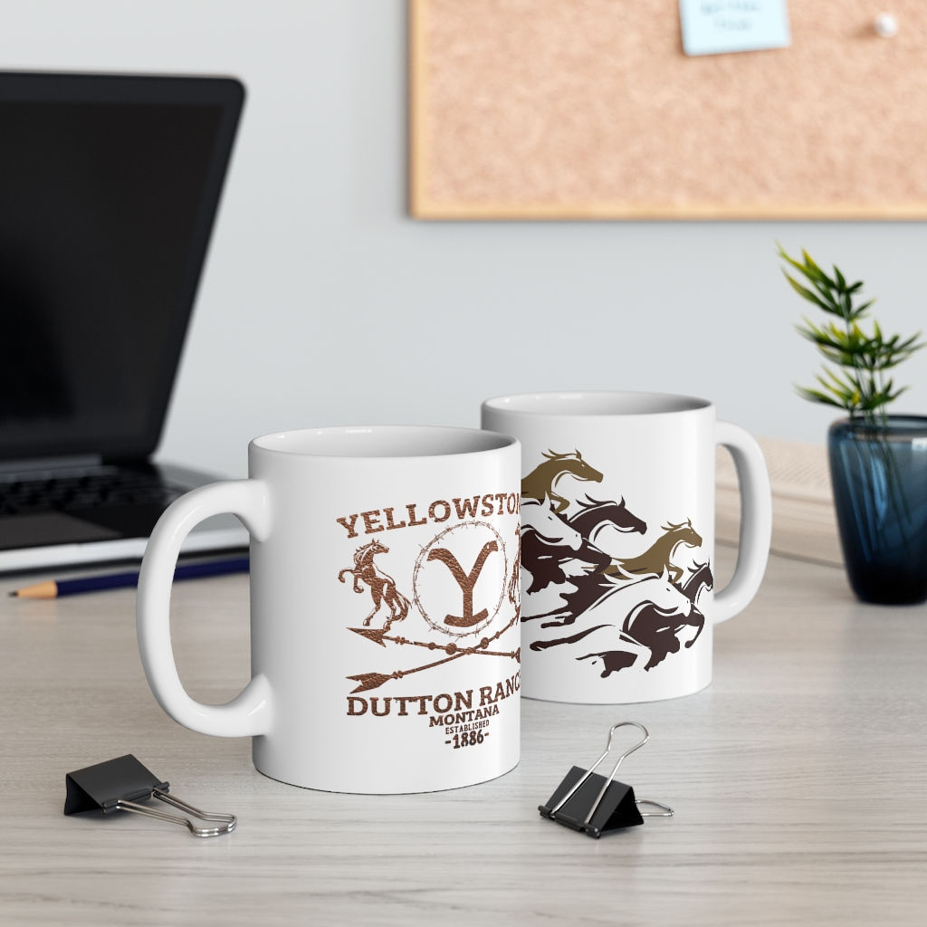 Yellowstone Dutton Ranch Ceramic Mug 11oz