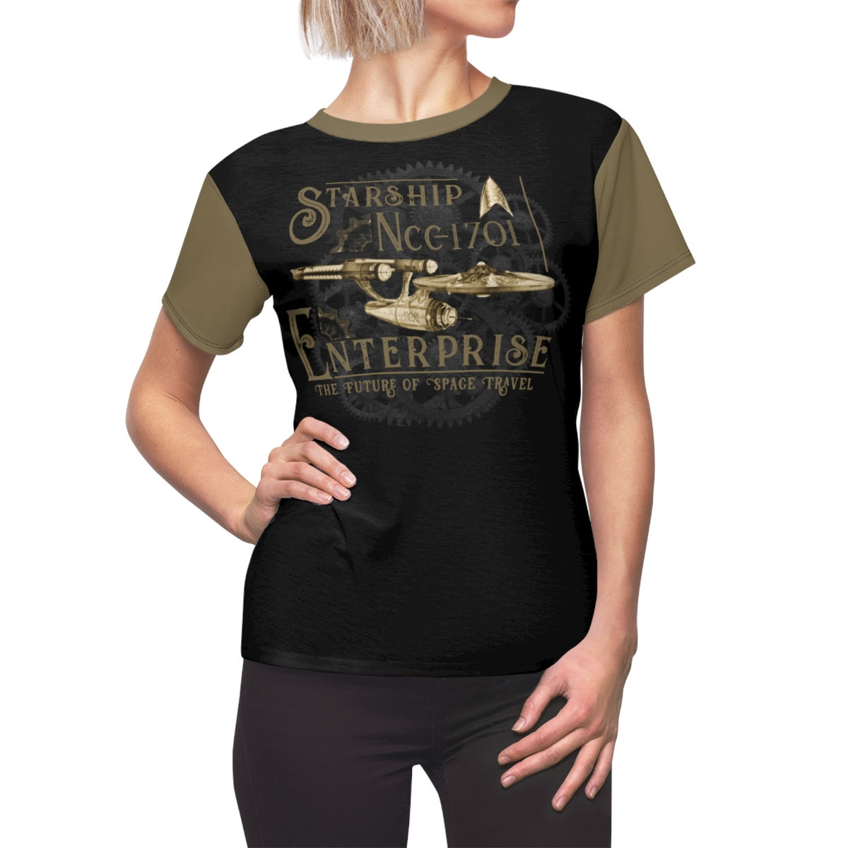 Steampunk Star Trek Women's Premium T-Shirt