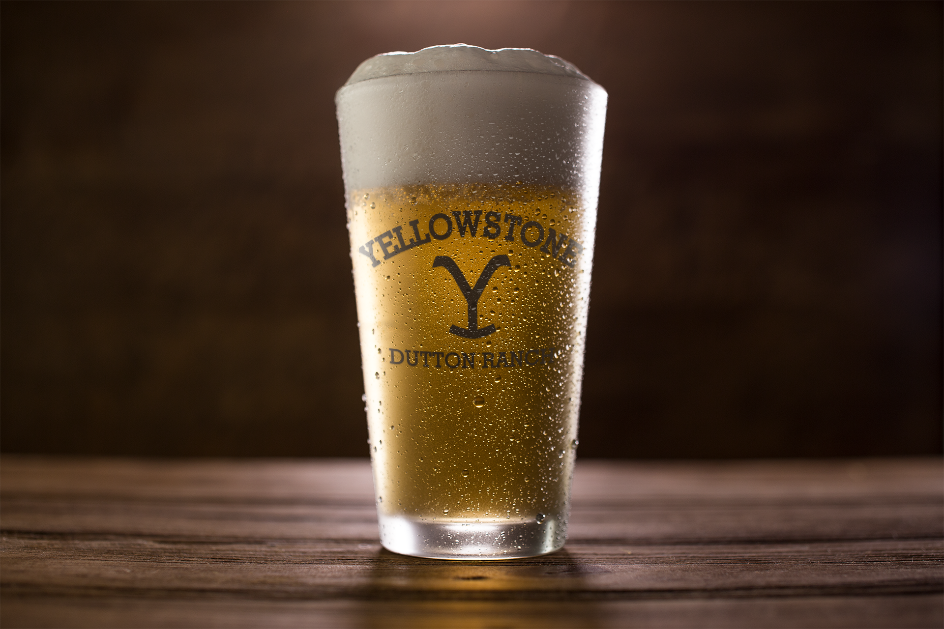 Yellowstone Pint Glass, 16oz