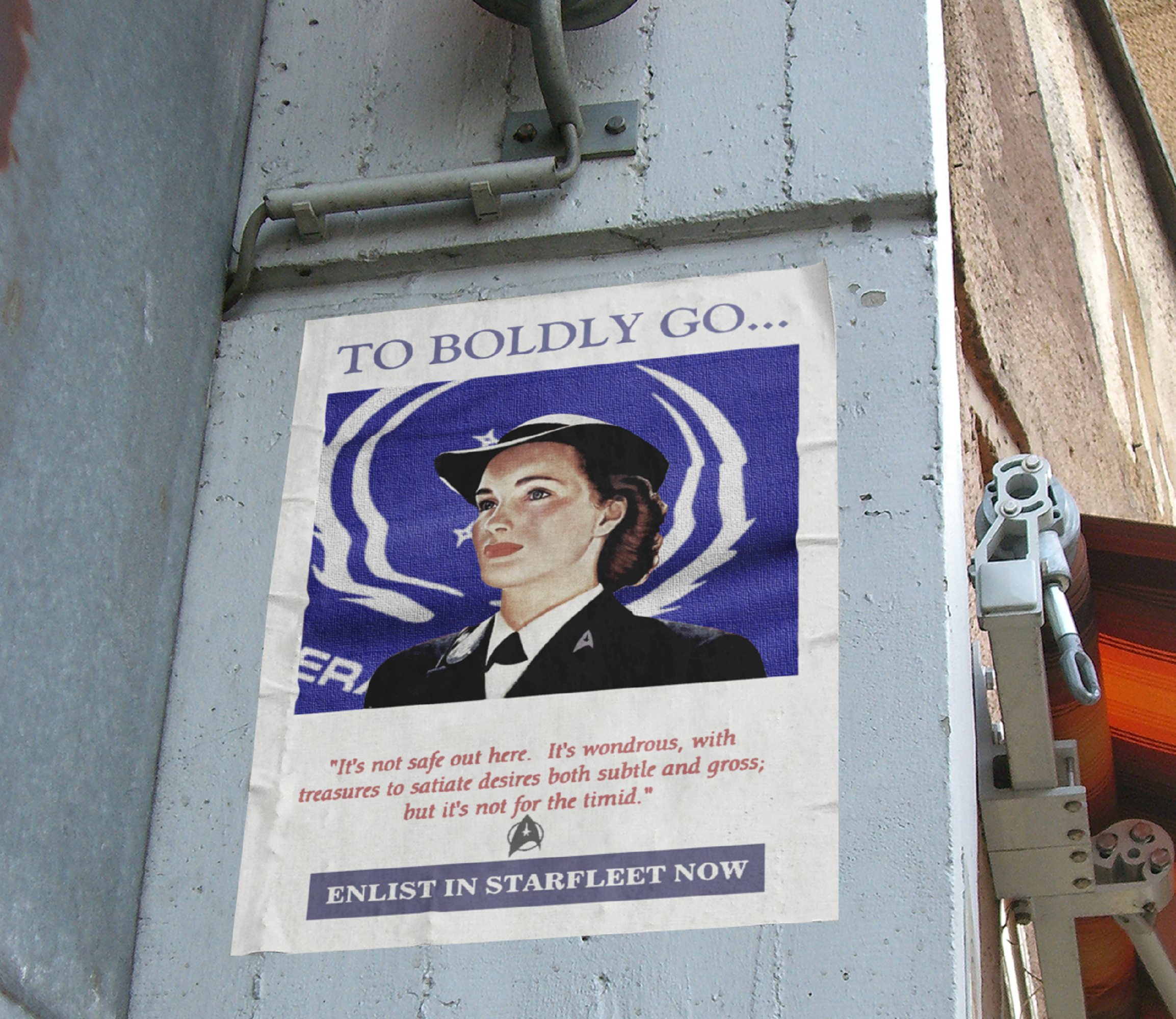 Starfleet Recruiting Premium Matte Vertical Posters