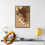 Миниатюра: Lord of the Rings Premium Framed Vertical Canvas (Smaug)