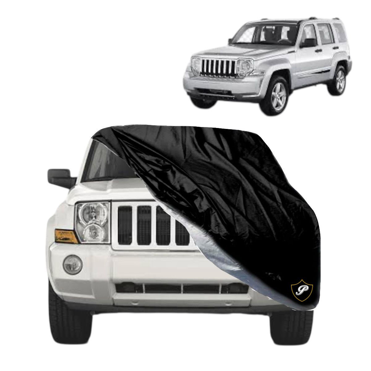 FUNDA NEGRA / LONA / CUBRE CAMIONETA JEEP LIBERTY 2008-2012 PLATINUM