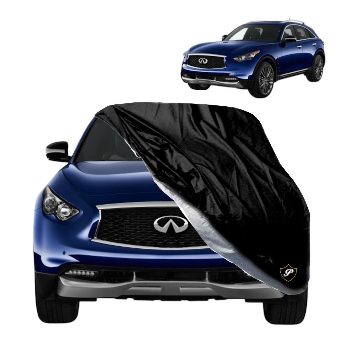 FUNDA NEGRA / LONA / CUBRE CAMIONETA INFINITY QX70 2013-2020 PLATINUM