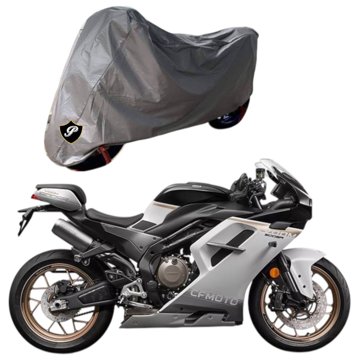 FUNDA / LONA / CUBRE MOTOCICLETA CFMOTO 500SR VOOM 2025 PLATINUM