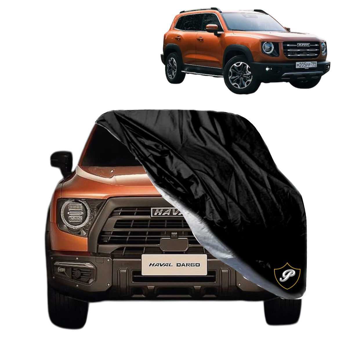 FUNDA NEGRA / LONA / CUBRE CAMIONETA HAVAL DARGO 2022-2025 PLATINUM
