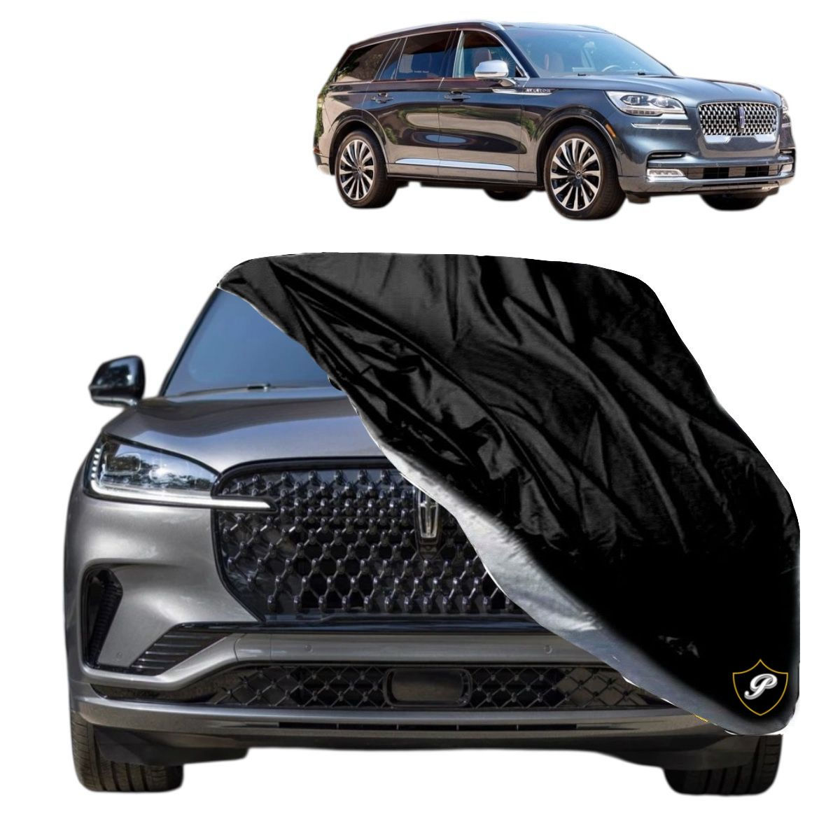 FUNDA NEGRA / LONA / CUBRE CAMIONETA LINCOLN AVIATOR 2020-2024 PLATINUM