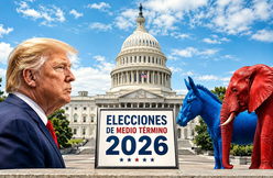 El escenario cambiaría de forma radical porque al presidente perder el control del poder legislativo, su liderazgo disminuye notoriamente