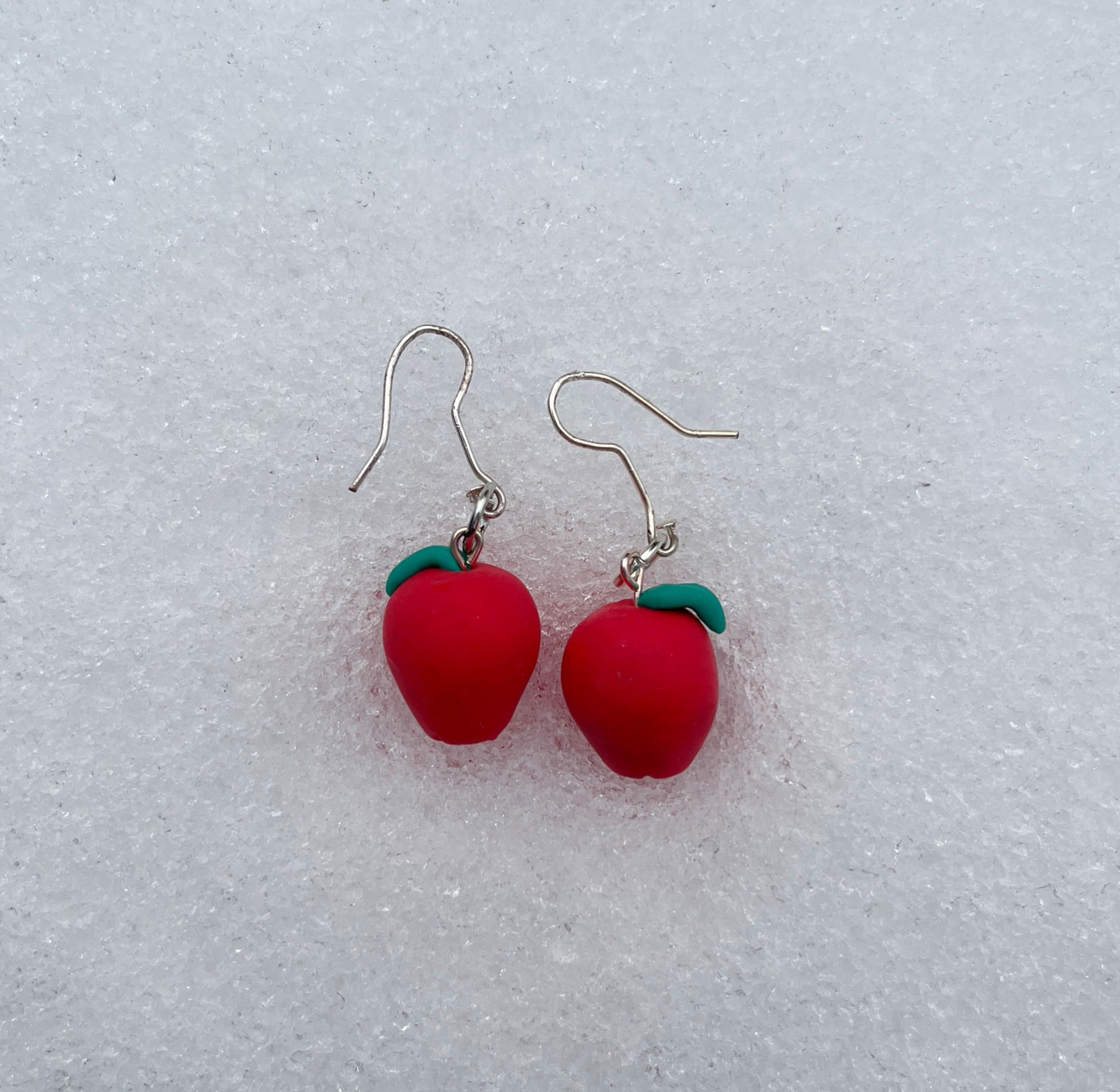 Apple earrings