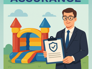 Faut-il une assurance pour utiliser une structure gonflable en public