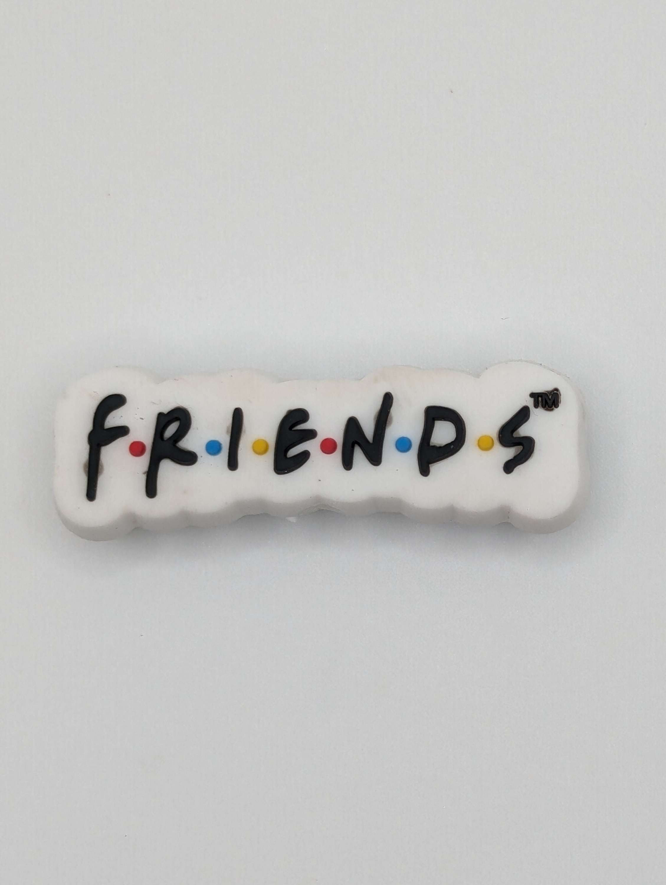 FRIENDS emblem focal bead