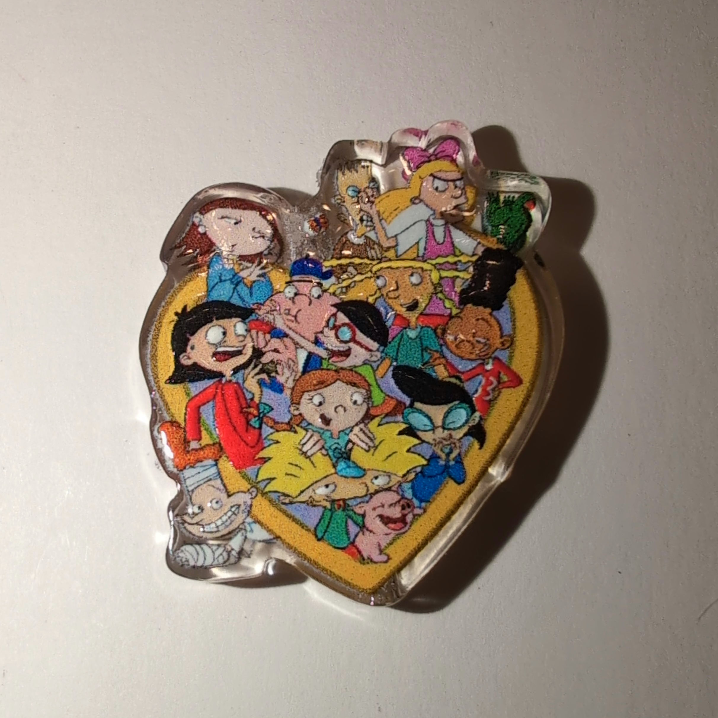 Arnold & the gang Tv Show/ cartoon- Acrylic focal beads