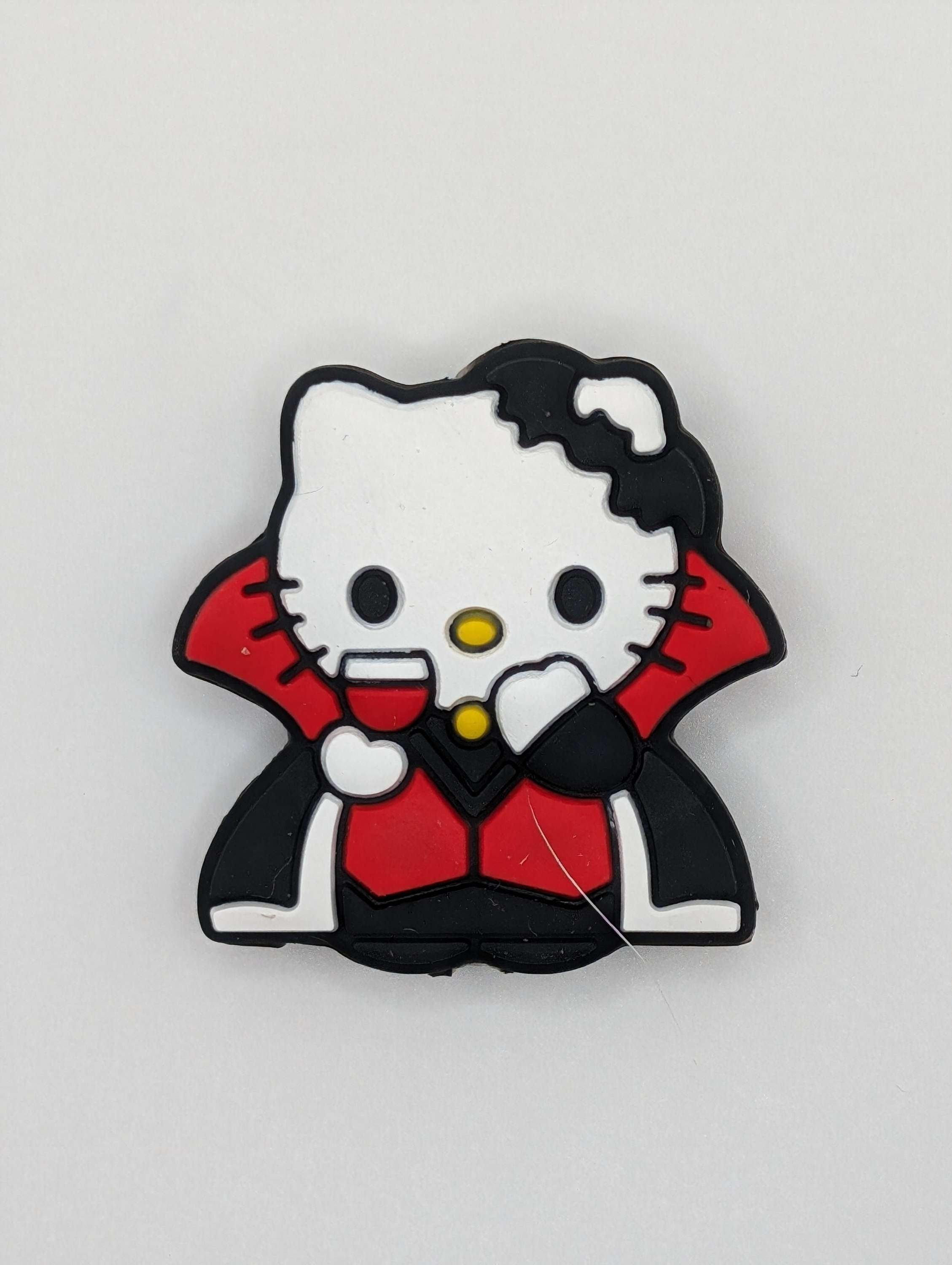 H.K. in a dracula costume focal bead