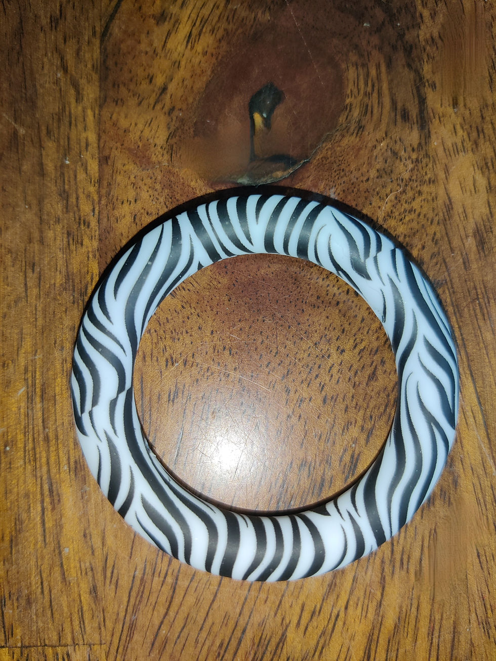Thumbnail: 65mm silicone ring with pattern design