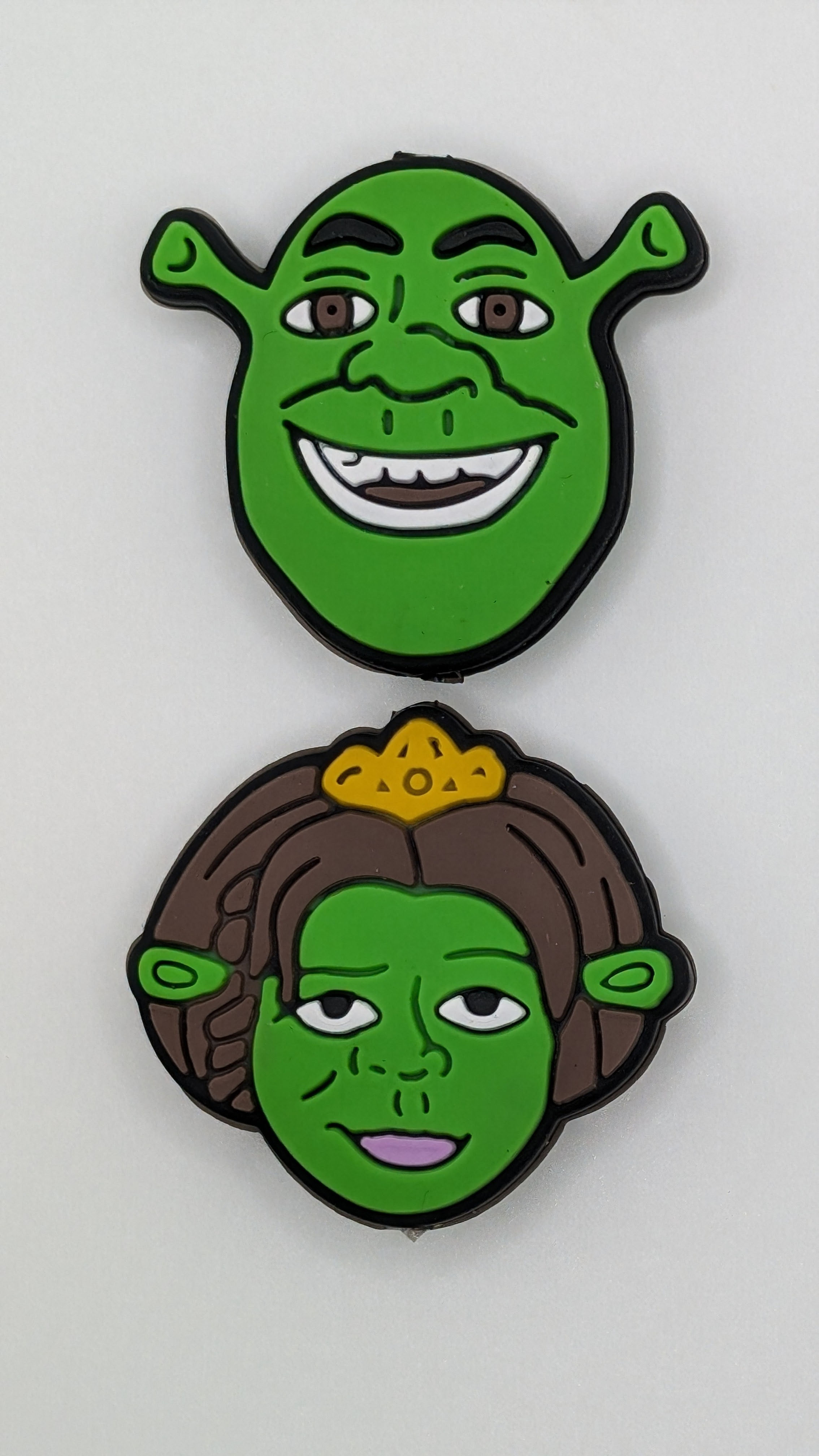 Looks similar to Shrek & Fiona - Silicone focal beads
