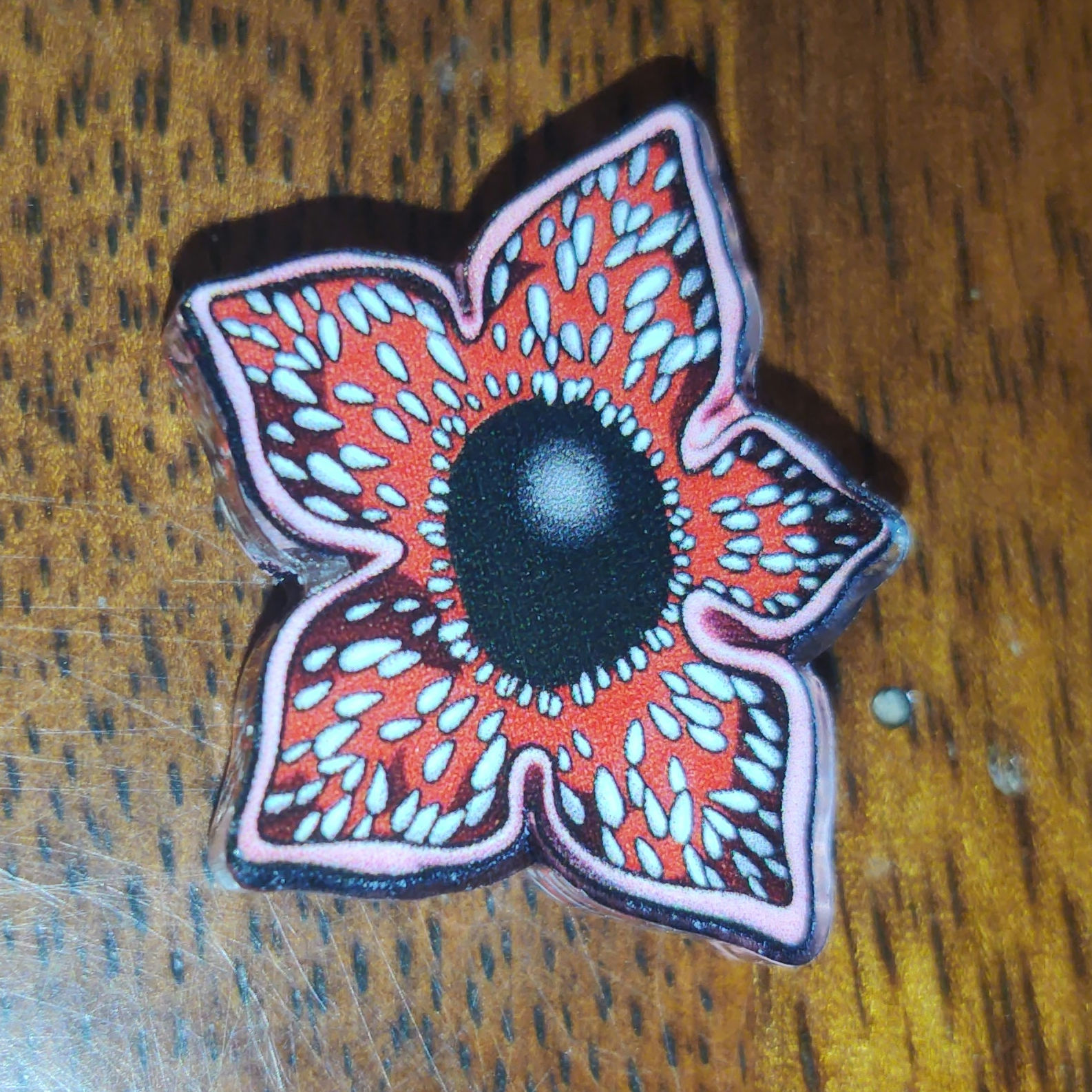 Demogorgon/ stranger things acrylic focal beads