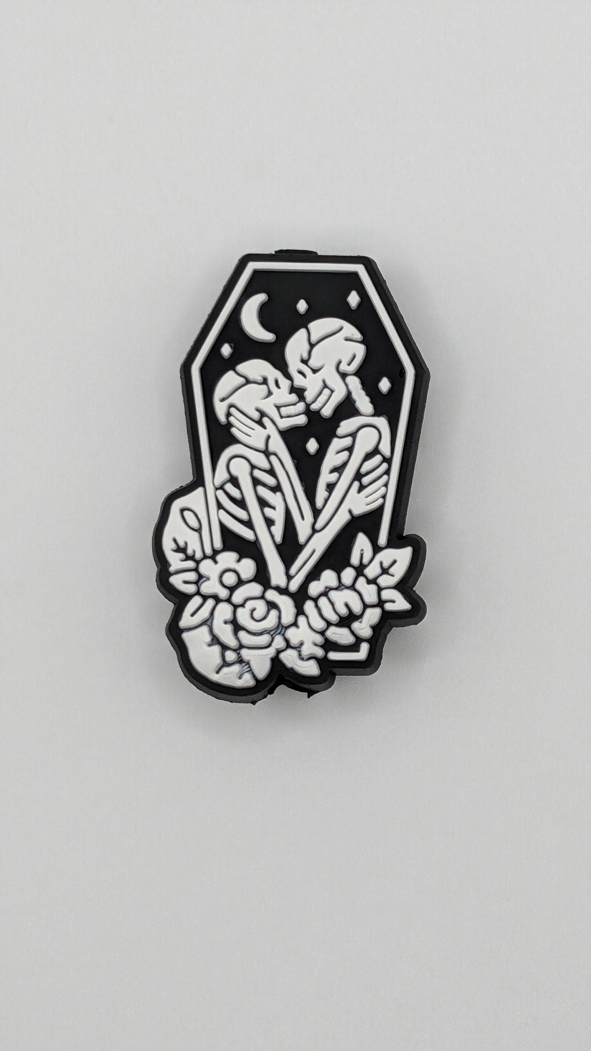 Skeleton lovers focal bead