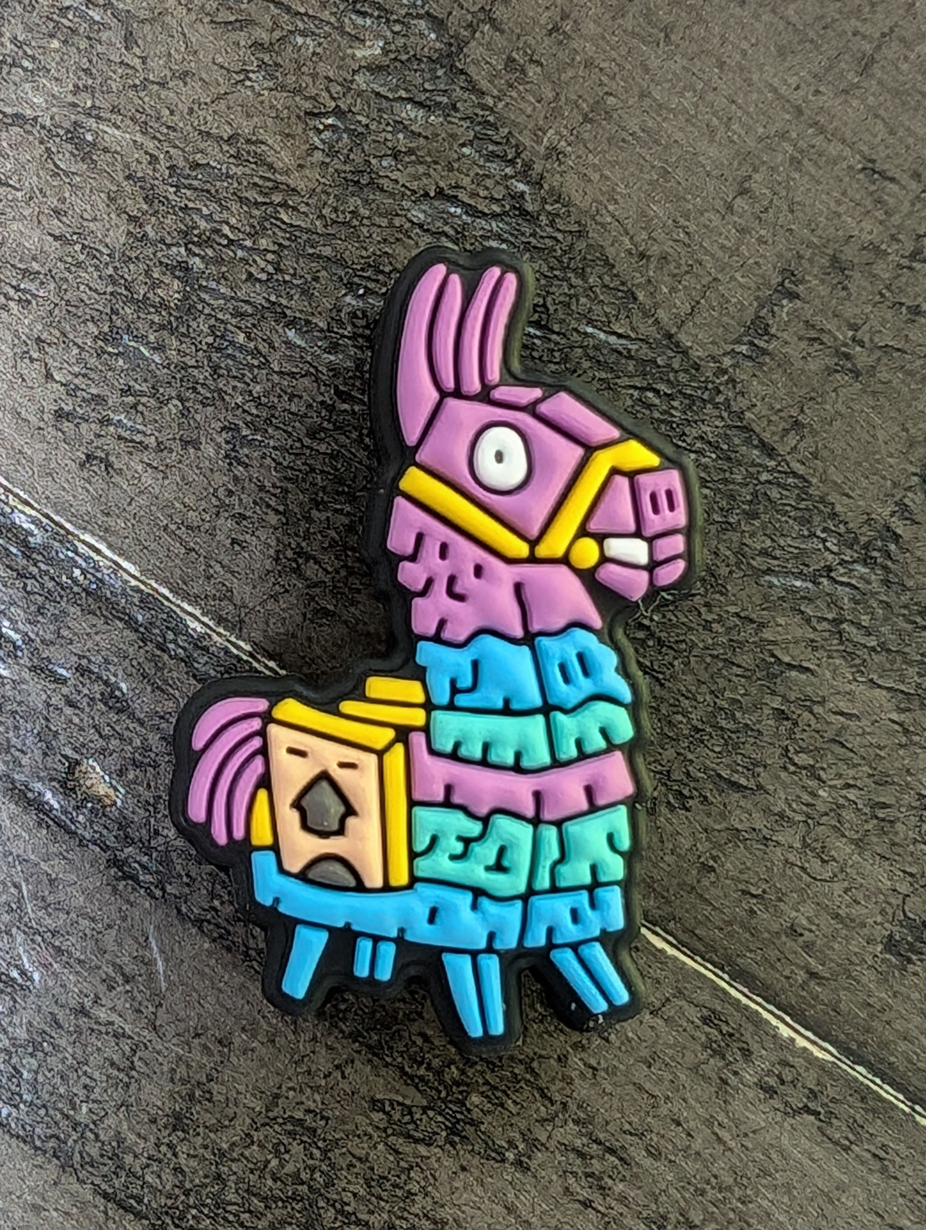Looks similar to fortnite Loot llama character silicone focal bead