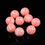 Thumbnail: Resin Beads, Pink - 22mm