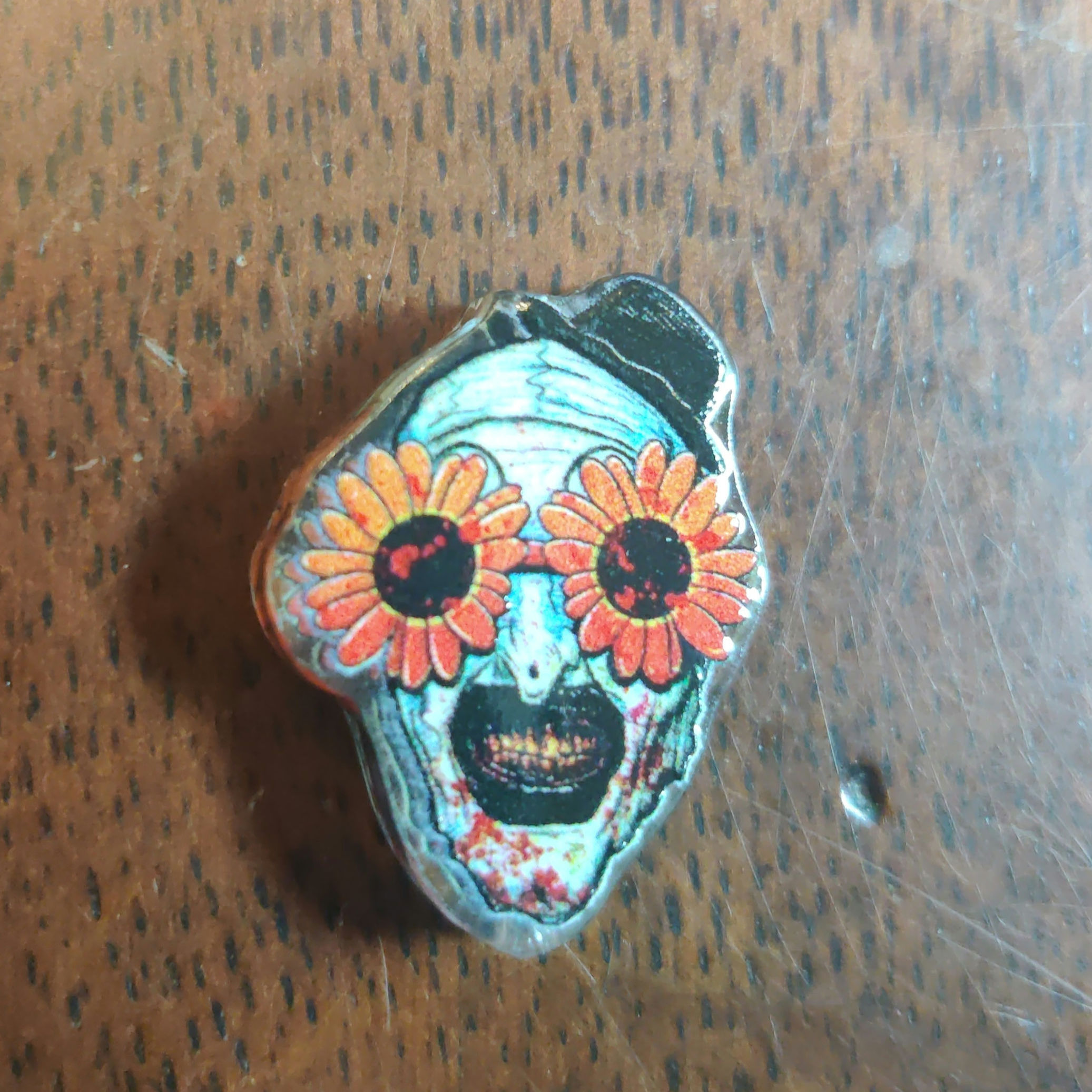 Captain Spaulding from House of a thousand corpses acrylic focal beads Odie