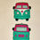 Thumbnail: VW peace bus silicone focal bead 