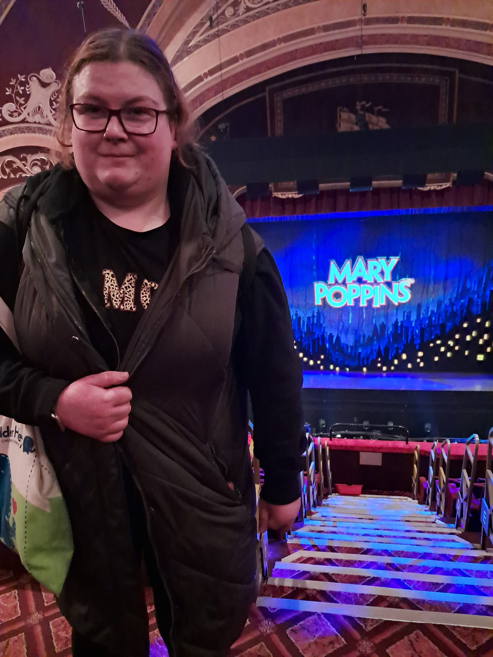all ready for Mary Poppins