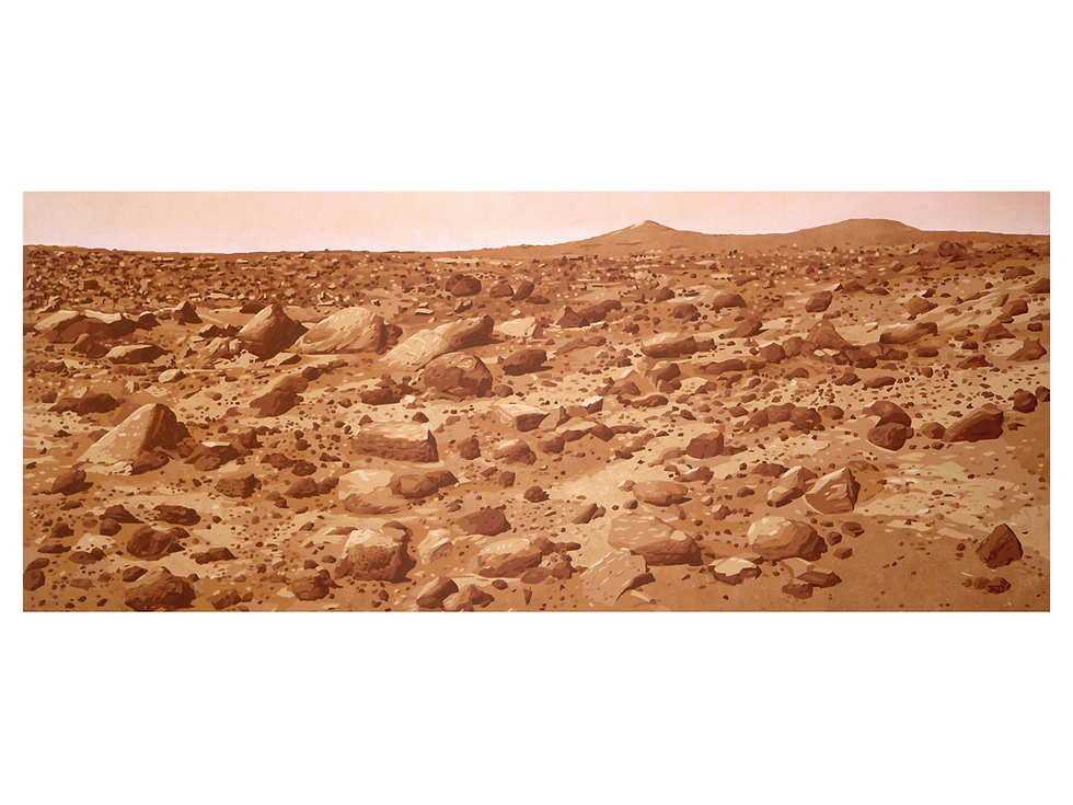 Ares Vallis, Mars, 2003