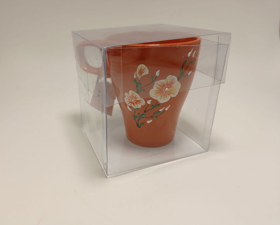 Miniatură: Cana cu flori