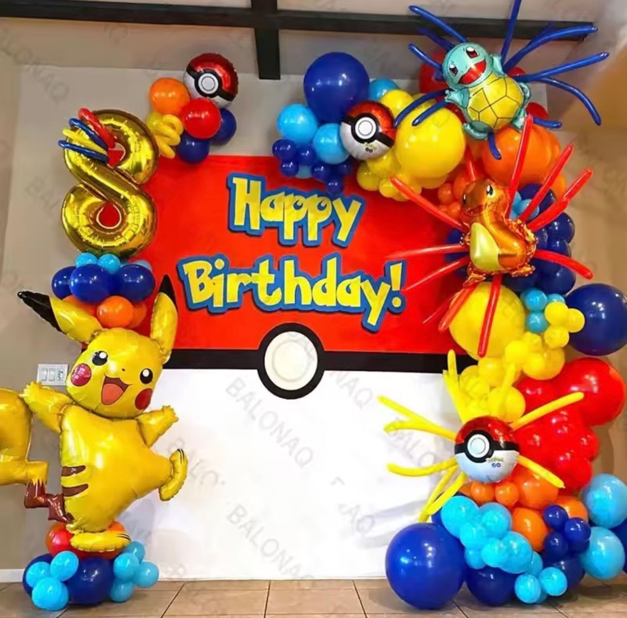 Electric Party Balloon Garland Kit™ – 84PCS Number Edition (1–9)