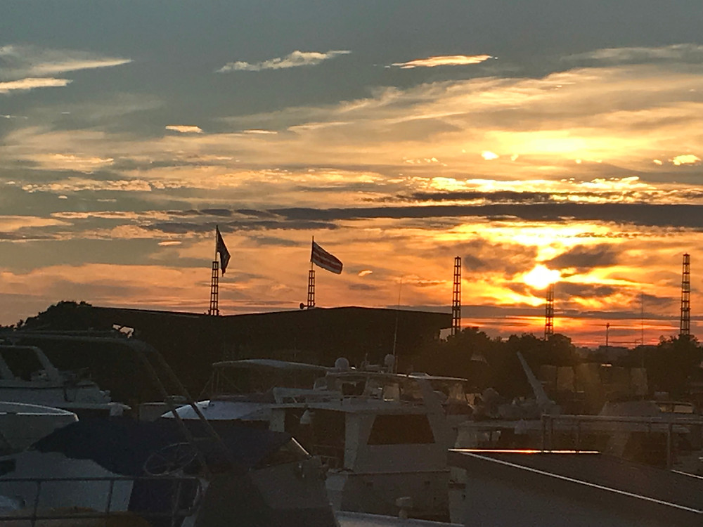 Sunset at The Wharf DC