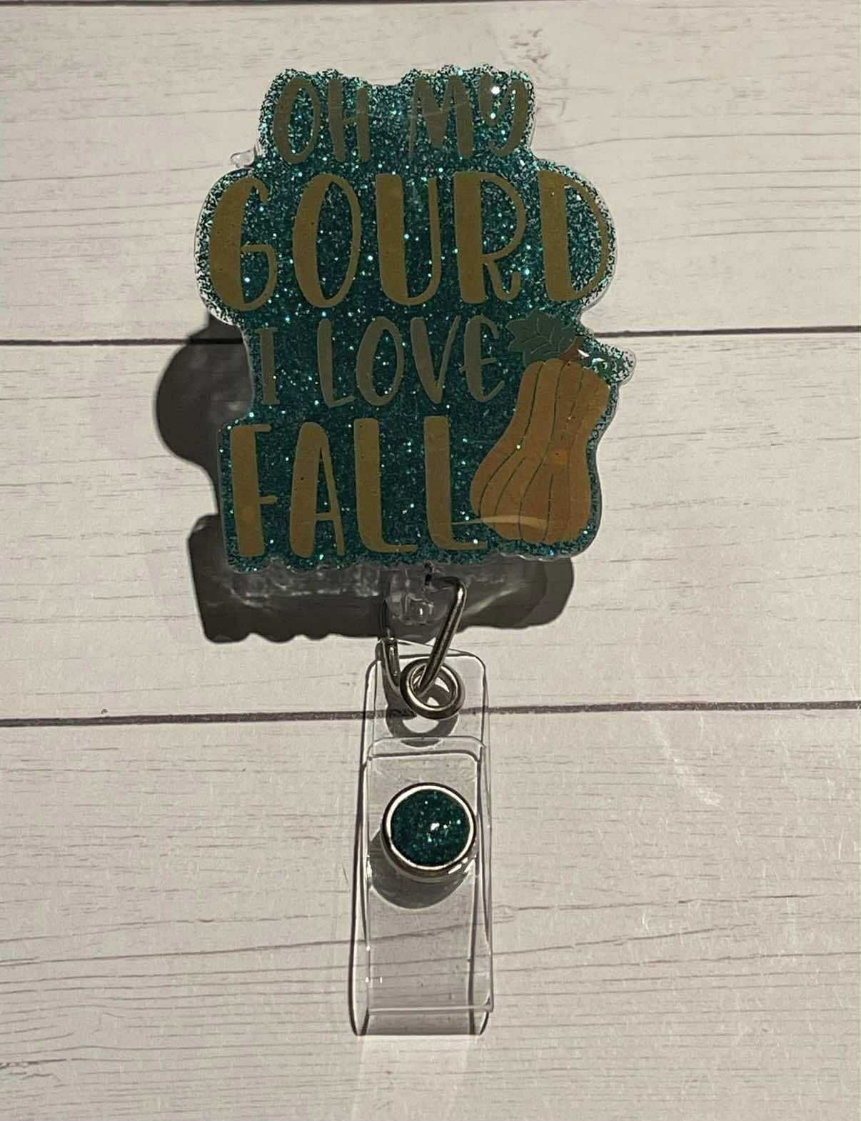 Oh My Gourd-Green Glitter